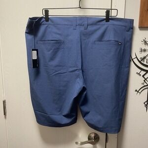 Nwt Mathew Mens Beck Golf Performance Shorts‎ 10" Vintage Indigo Blue 40